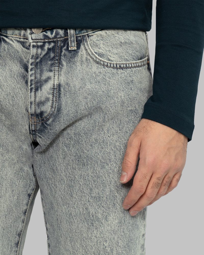 خرید و قیمت شلوار جین ساده بوت کات مردانه آبی روشن 22324610