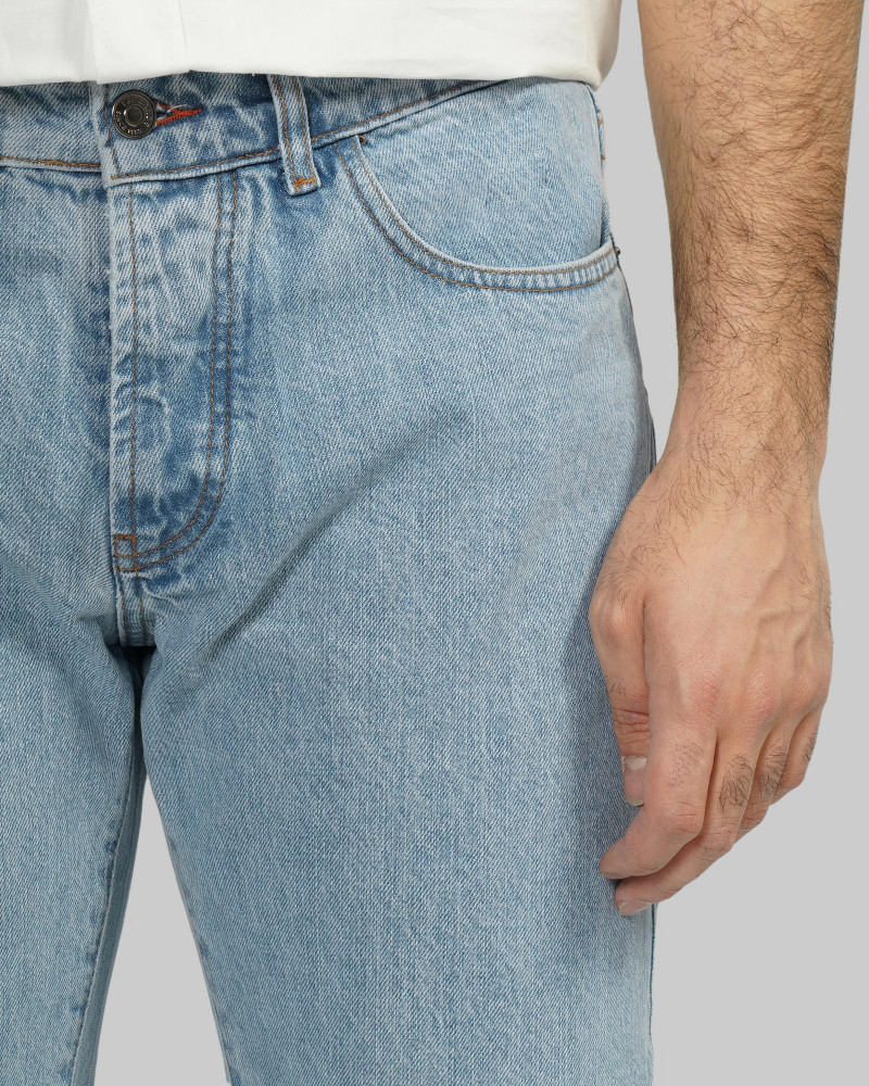 خرید و قیمت شلوار جین بوت کات (Boot cut) ساده مردانه آبی روشن 23324714