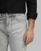 شلوار جین استریت استایل (Street Style) ساده مردانه طوسی 23412221