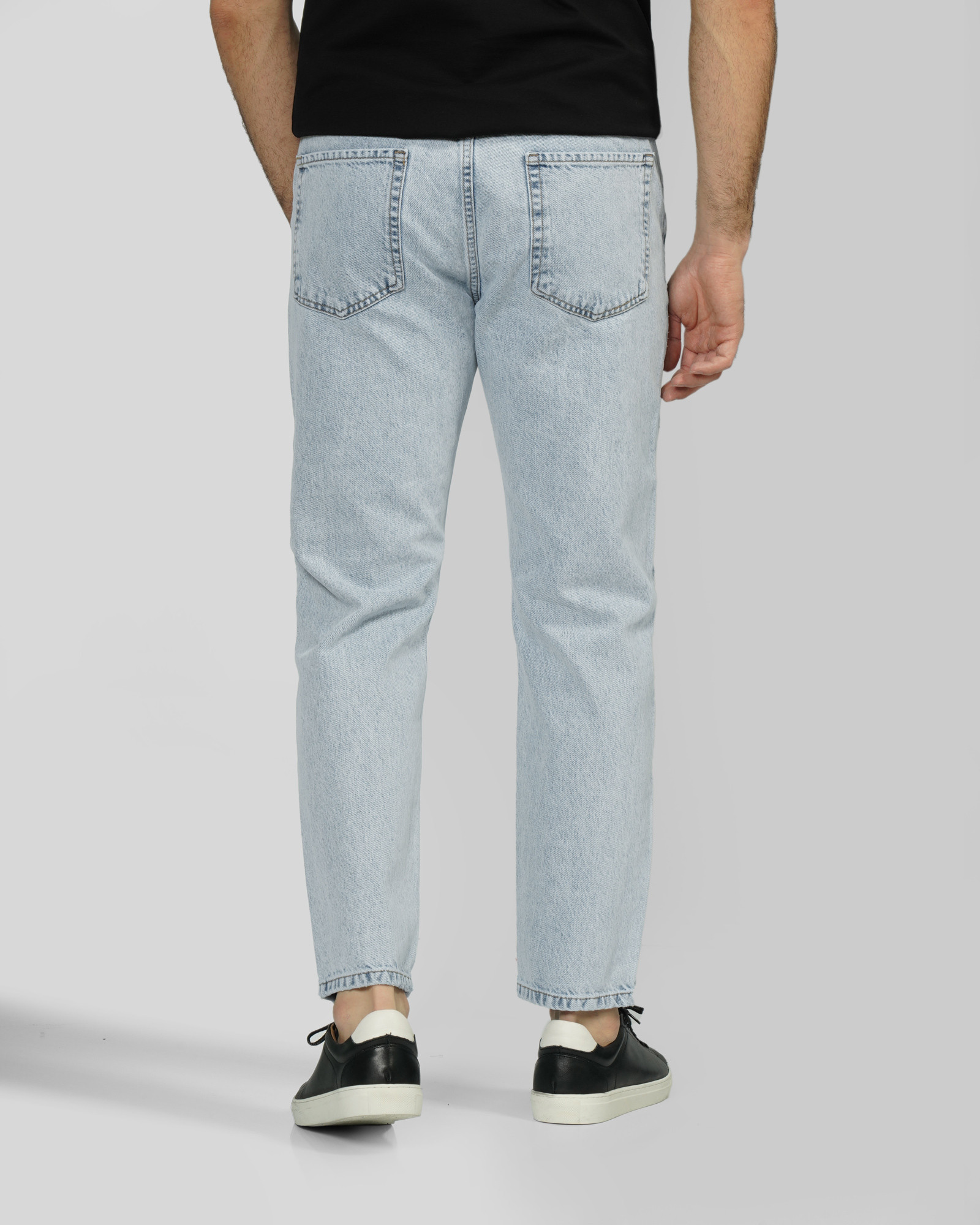 شلوار جین استریت استایل (Street Style) ساده مردانه آبی روشن 23412216