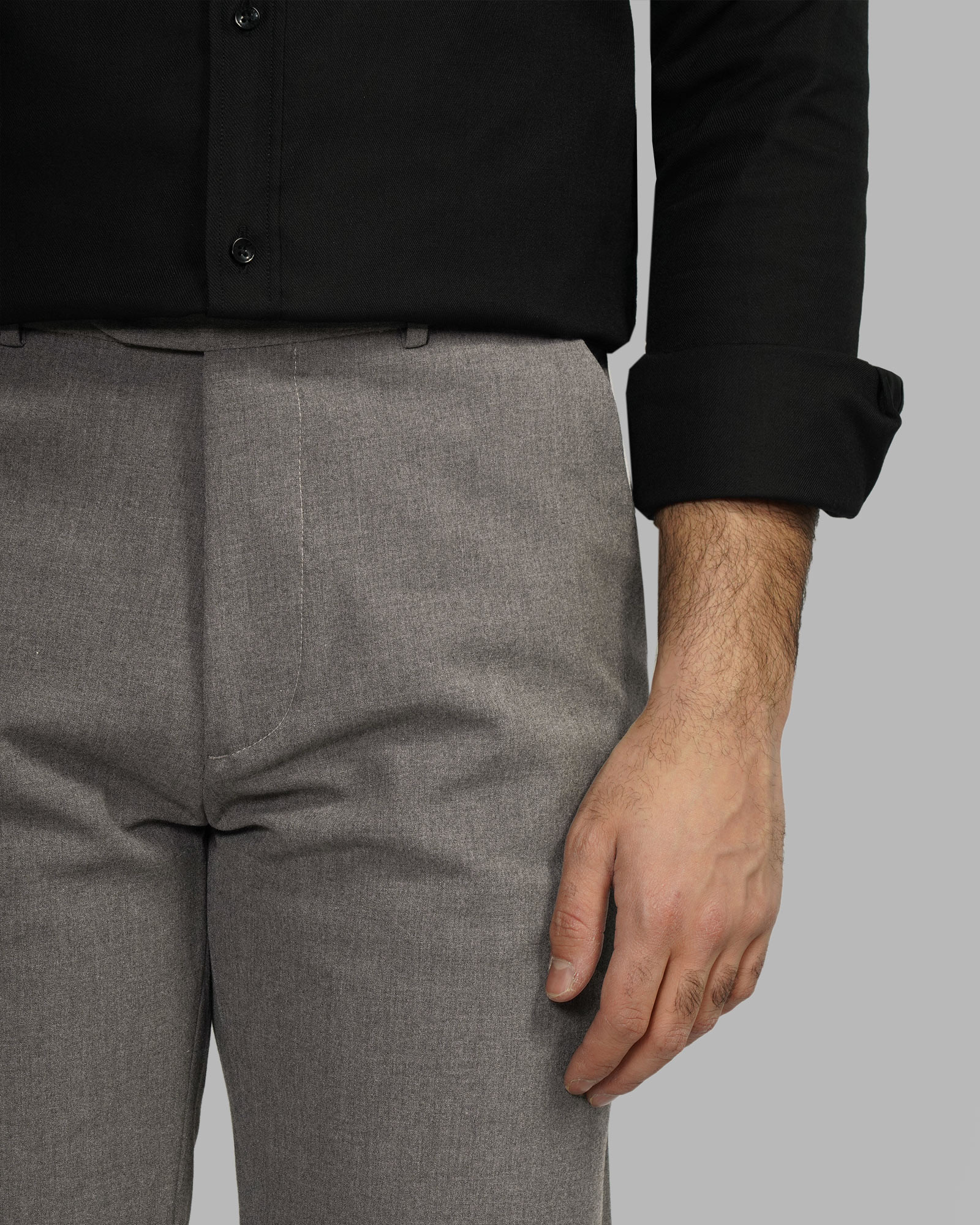 خرید و قیمت شلوار پارچه ای مردانه خاکستری 23461118