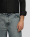 شلوار جین بگ (Baggy) ساده مردانه آبی 24124762