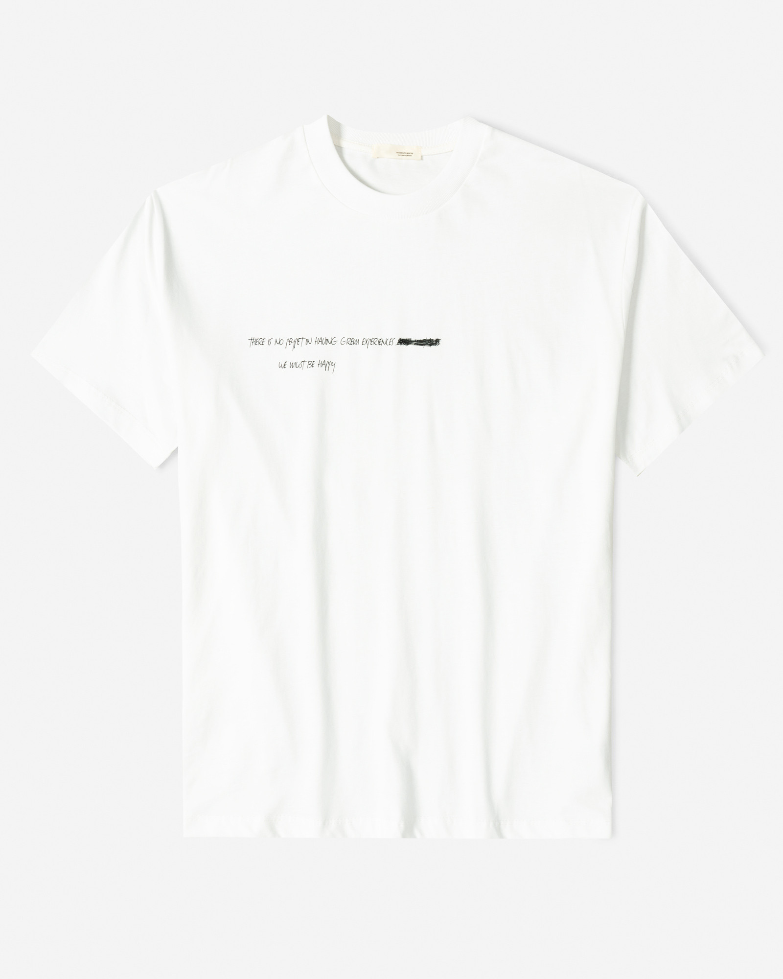 خرید و قیمت تیشرت طرح دار یقه گرد آستین کوتاه مردانه سفید 24296890