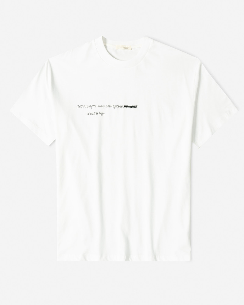 خرید و قیمت تیشرت طرح دار یقه گرد آستین کوتاه مردانه سفید 24296890